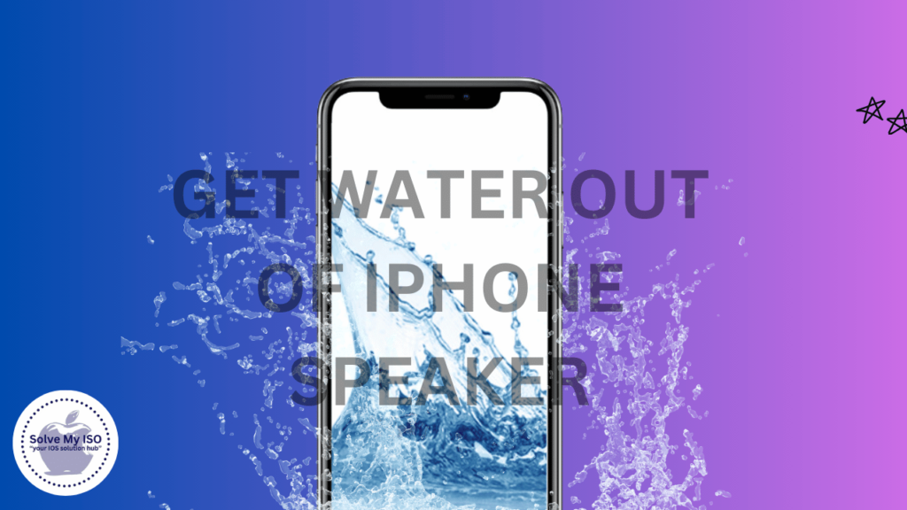 How to Get Water Out of iPhone Speaker