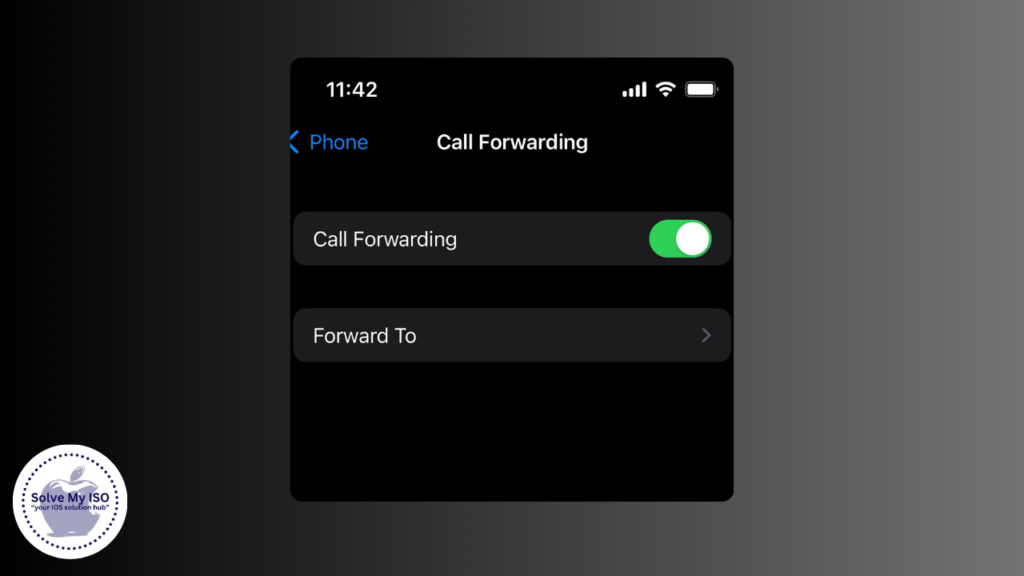 Forward a Call on iPhone