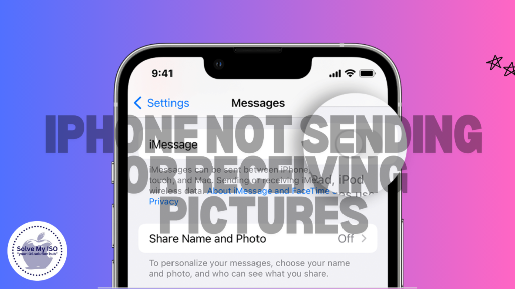 iPhone Not Sending or Receiving Pictures