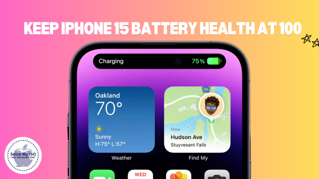 iPhone 15 Battery Health