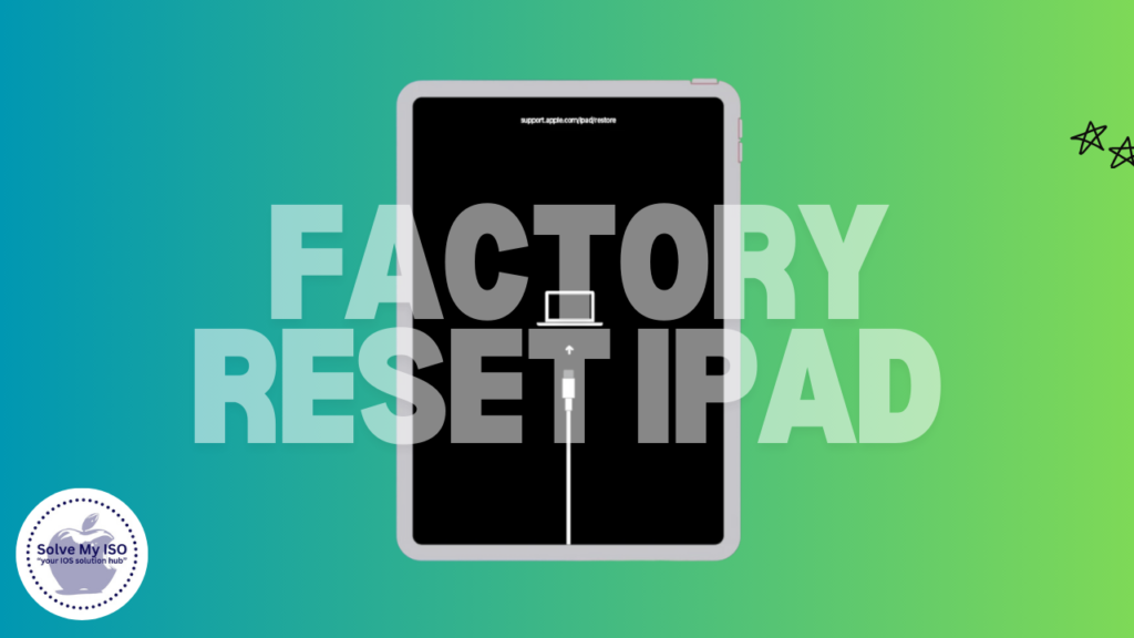 factory reset ipad