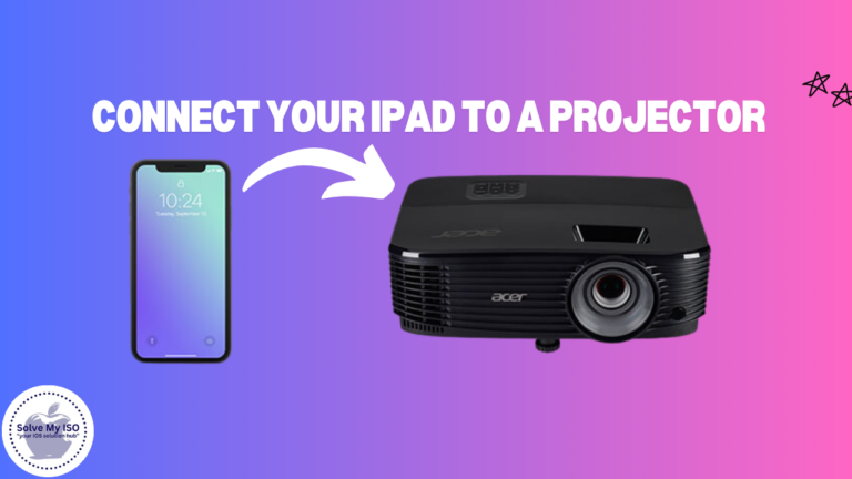 Connect Your iPad to a Projector