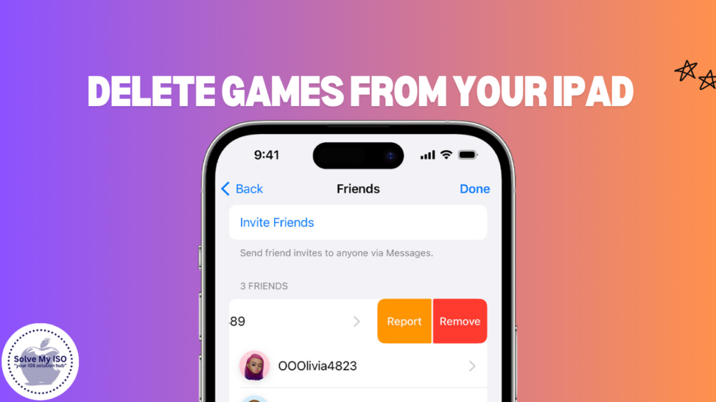 Delete Games from Your iPad
