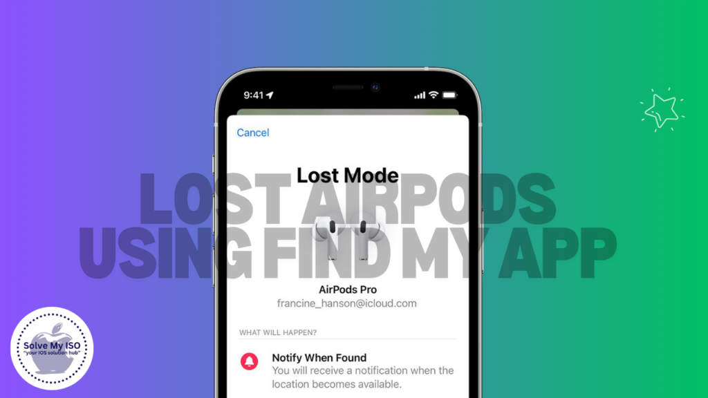 Find Lost AirPods Using Find My App